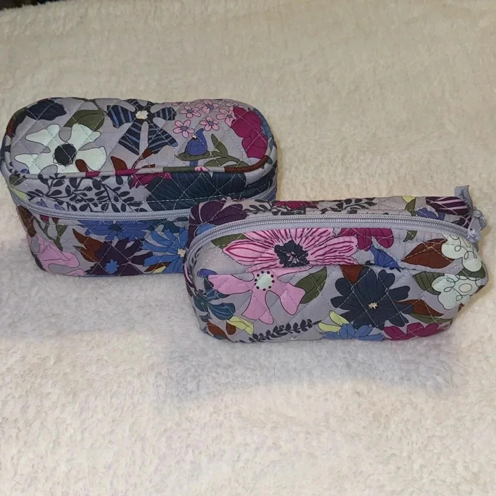 Vera Bradley Travel Set Bengal Lily Print